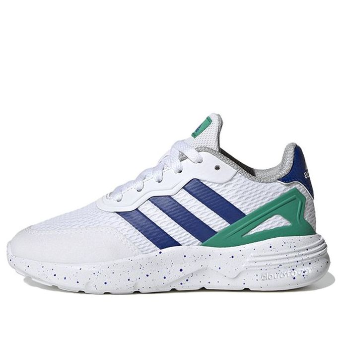 (GS) adidas Nebzed 'White Royal Green' HQ6141