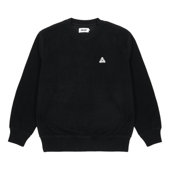 Palace FW21 ULTIMO Polar Fleece Sofar Crew 'Black' P21PTF001