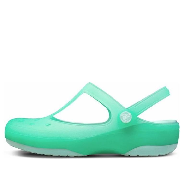(WMNS) Crocs Karin Clog Beach Green Sandals 11209-36L