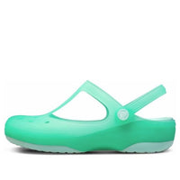(WMNS) Crocs Karin Clog Beach Green Sandals 11209-36L