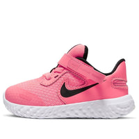 (TD) Nike Revolution 5 FlyEase 'Pink Black' CQ4651-600
