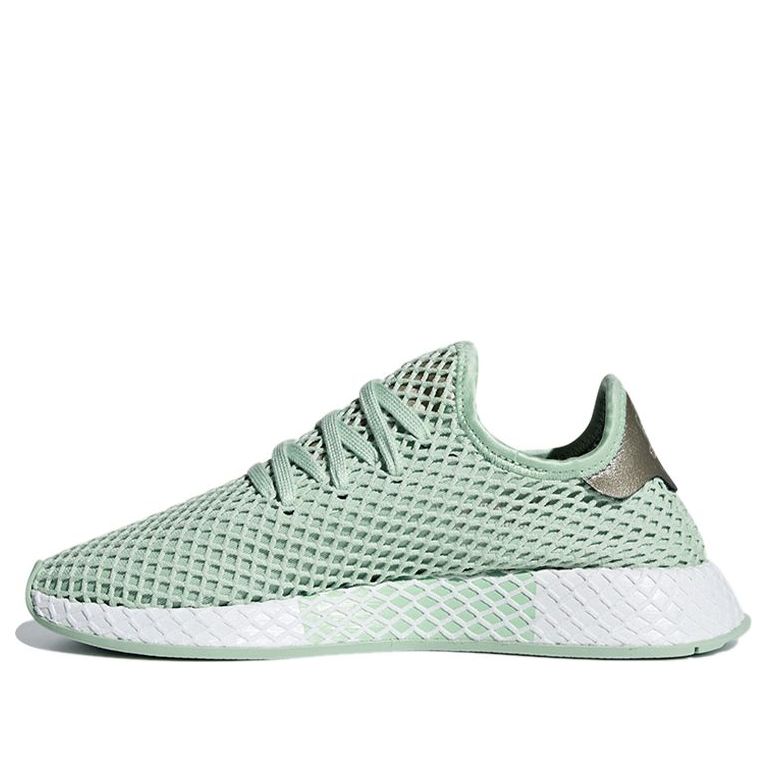 (WMNS) adidas originals Deerupt Green/White B37680