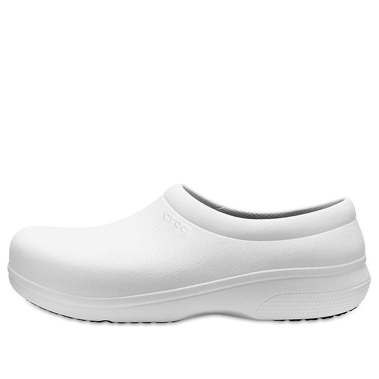 Crocs On The Clock Work Slip-On 'White' 205073-100