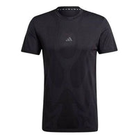 adidas Designed for Training Yoga Seamless T-shirt Asia Sizing 'Black' IL7141