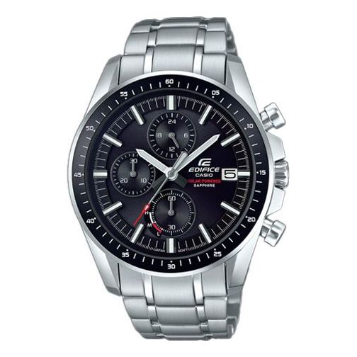 CASIO EDIFICE Solar Powered Mens Silver Analog EFB-580SBD-1AVUPR2021