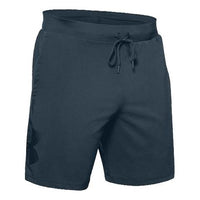 Under Armour Qualifier SpeedPocket Branded Linerless 7inch Shorts 'Dark Blue' 1350888-467