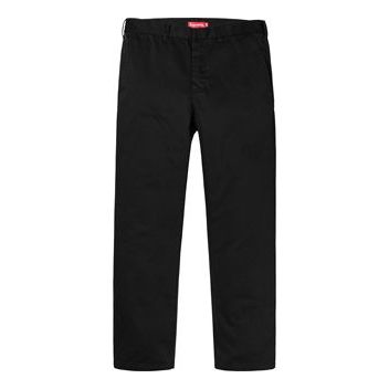 Supreme SS19 Work Pant Black Cargo Casual Pants Unisex SUP-SS19-216