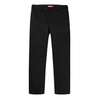 Supreme SS19 Work Pant Black Cargo Casual Pants Unisex SUP-SS19-216