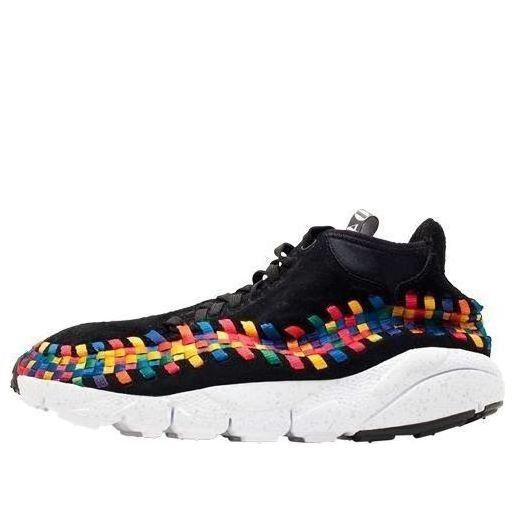 Nike Air Footscape Wvn Chkka Prm Qs 'Black' 525250-001