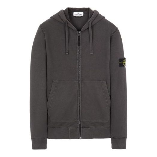 Men's STONE ISLAND Zipper Gray 731564220-V0065