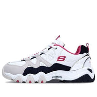 (WMNS) Skechers D'Lites 2.0 'White Red' 88888112-WFUS