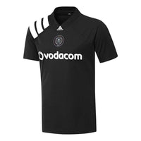 adidas Football Club Stripe Alphabet Short Sleeve Soccer/Football Jersey Orlando Men's Black BQ1925