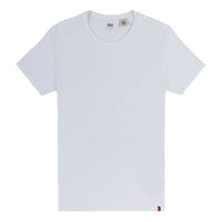 Men's Levis Cotton Round Neck Short Sleeve 2 White 79541-0000