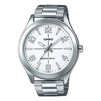 CASIO Men's Stainless Steel Strap Silvery Dial Mens Analog MTP-VX01D-7B