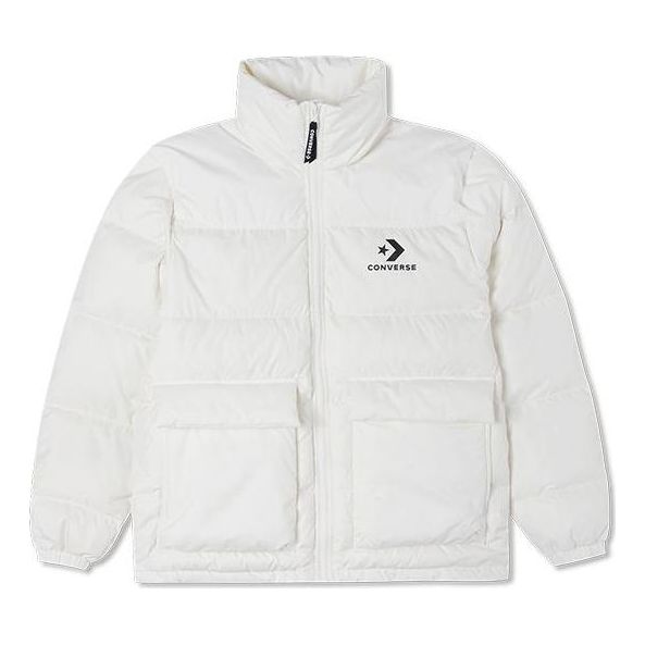 Converse Star Chevron Down Jacket Asia Sizing 'White' 10023755-A01