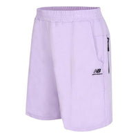 New Balance Logo Athletics Shorts Asia Sizing 'Purple' 5VC2U893-DV