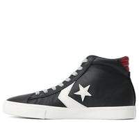 Converse Heritage Leather Pro Leather Mid 'Black White' 165859C