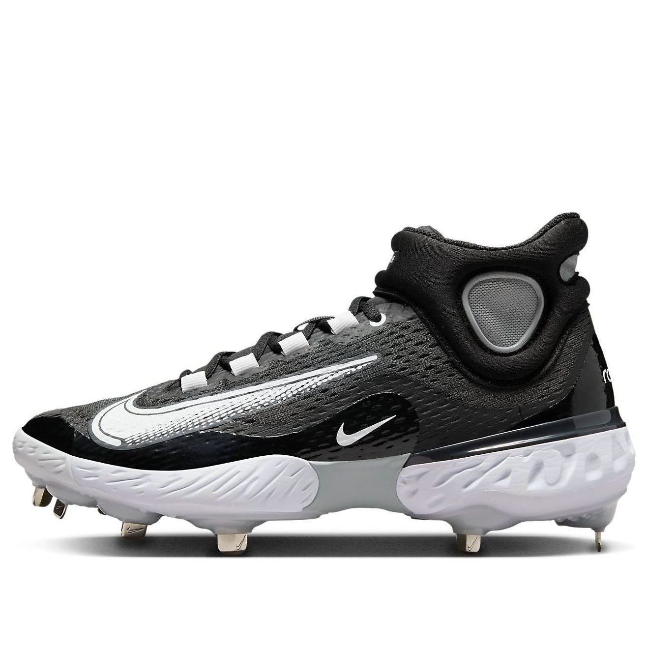 Nike Alpha Huarache Elite 4 Mid 'Black Dark Smoke Grey' DJ6520-011