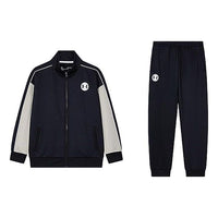(GS) Under Armour Classic Sport Jacket And Joggers 'Black Grey' 233103660