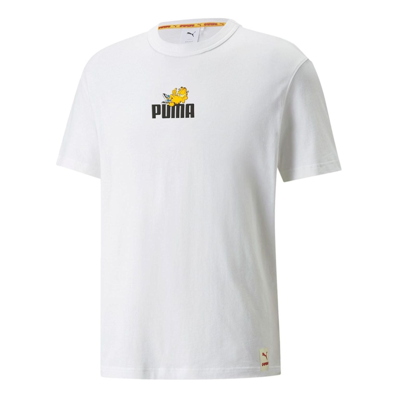 PUMA x Garfield Graphic Tee 'White' 534433-02