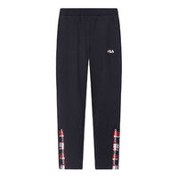 (WMNS) FILA Knit Check Splicing Sports Causual Pant Female Blue F11W018632F-NV