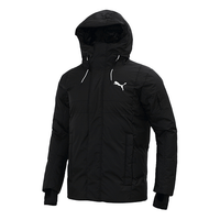 PUMA Long Sleeve Down Puffer Jacket 'Black' 581637-51