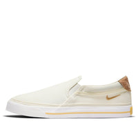 (WMNS) Nike Court Legacy Beige/Yellow DJ1977-100
