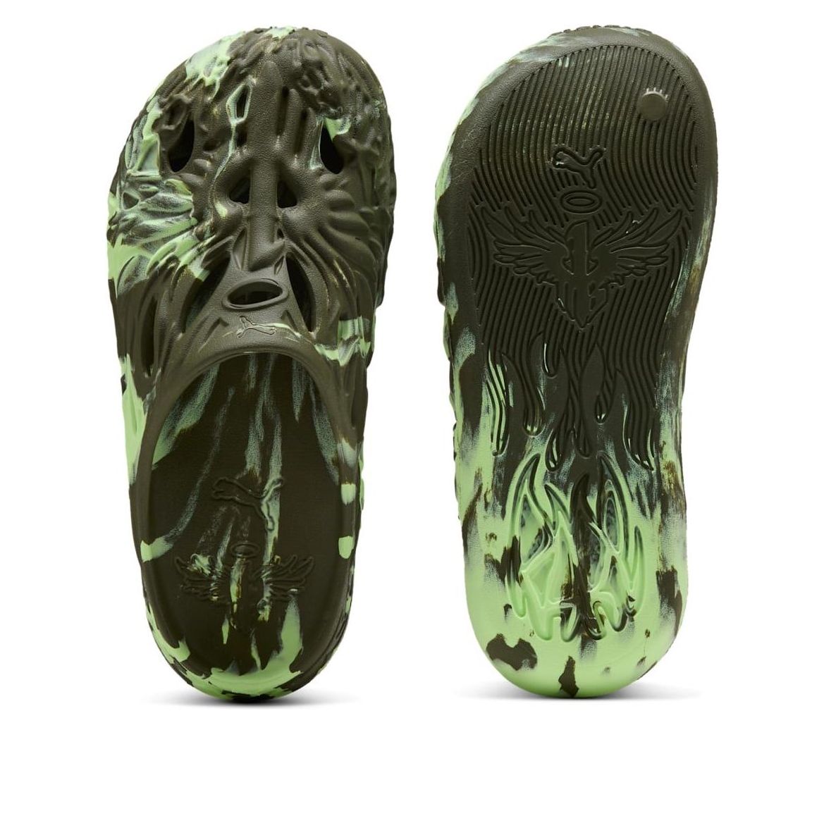 PUMA MB.04 Slides 'Dark Olive Fizzy Light' 397665-14