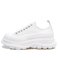 (WMNS) Alexander McQueen Tread Slick Lace Up Low 'White' 633902WHZ629071