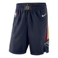 Nike Edition Team SW Fan Edition New Orleans Pelicans Basketball Shorts 'Navy Blue' 866845-419