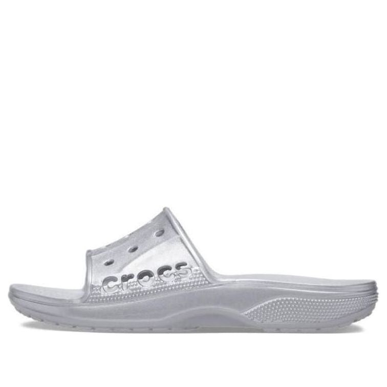 Crocs II Metallic Slides 'Silver' 209210-1FT