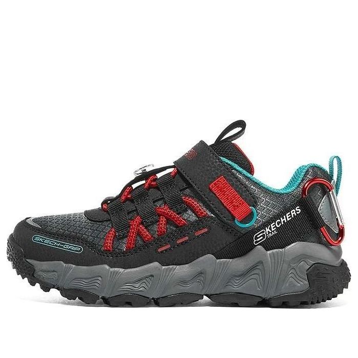 (GS) Skechers Velocitrek 'Black Red' 406423LC-BKRD