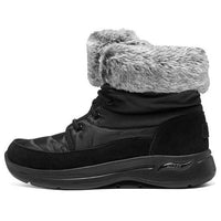 (WMNS) Skechers Go Walk Arch Fit 'Black' 144409-BKGY