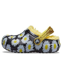 (GS) Crocs Lined Vacay Vibes Clogs 'Black Daisy' 207318-0ZI