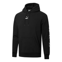 PUMA Logo Hoodie 'Black' 536657-01
