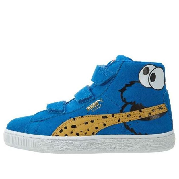 (PS) PUMA Suede Mid Sesame Cm V Sneakers Blue 361680-01