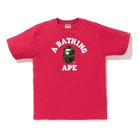 BAPE AW18 1st Camo College Online limited Camouflage Small Ape Head Unisex Red 1E75-110-081