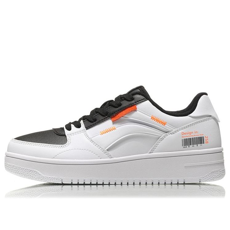 (WMNS) Li-Ning No.258 Classic Leisure Low 'White Black' AGCN402-6