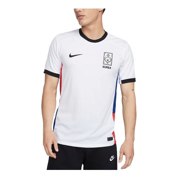 Nike Dri Fit South Korea 2023 Stadium Away Jersey Asia Sizing 'White Global Blue' DR3975-100