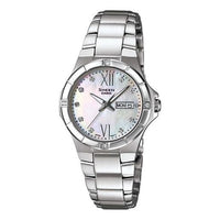 CASIO SHEEN Quartz Stainless Steel Strap Silver Analog SHE-4022D-7AQ