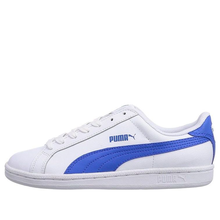 PUMA Suede Platform Animal Casual Board Shoes White/Blue 356722-08