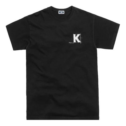 KITH Logo Short Sleeve Unisex Black KH3464-100