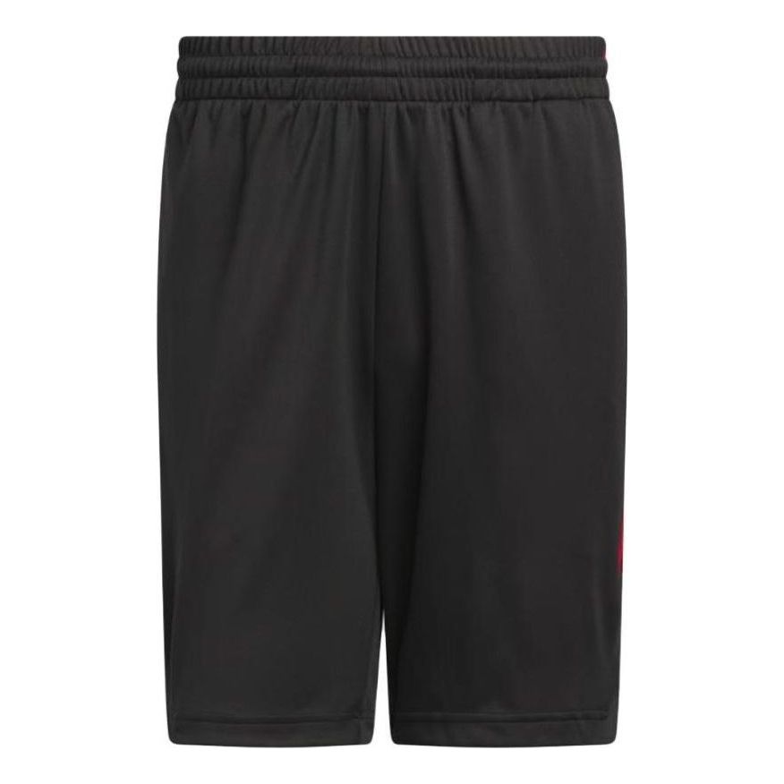 adidas Legends 3-Stripes Basketball Shorts 'Black' IC2452