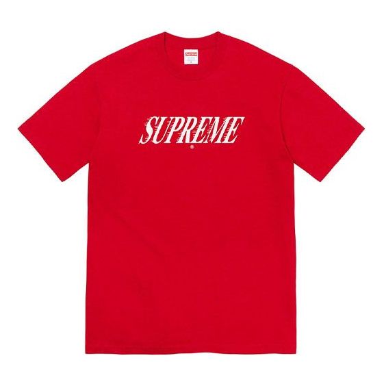 Supreme FW22 Week 1 Slap Shot Tee LogoT SUP-FW22-244-RED