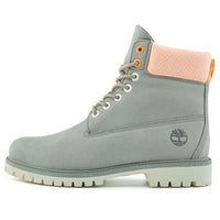 Timberland Hi-Vis Heritage 6 Inch Waterproof Wide Fit Boot 'Grey' A2HY4W