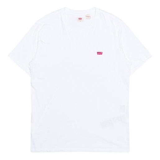 Men's Levis Logo Basic Short Sleeve White 56605-0000