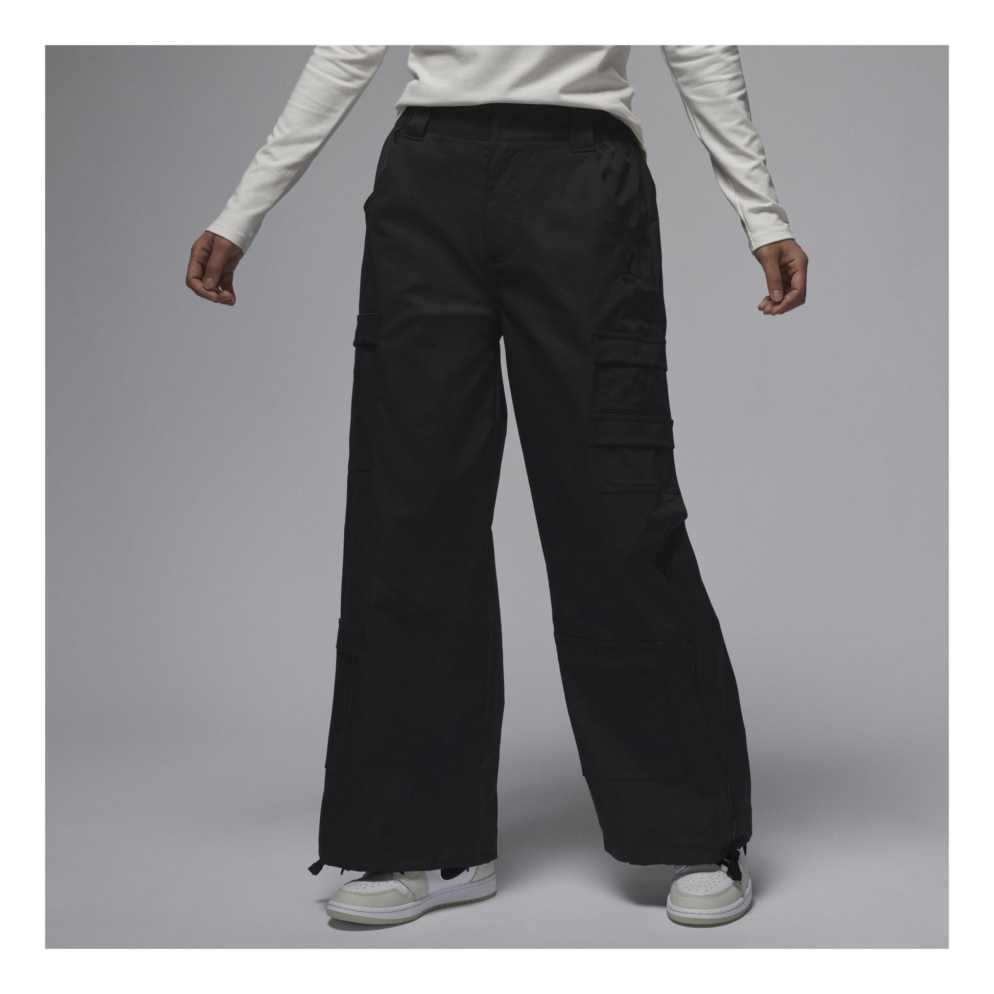(WMNS) Air Jordan Women Heavy Weight Chicago Pants Asia Sizing 'Black' FD7216-010