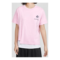 Skechers SS20 Crossover Knit Short Sleeve Pink L220W110-00F3