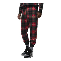 Air Jordan Essential Festive Sweatpants 'Fire Red Dark Driftwood' DV9388-612