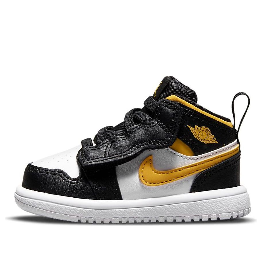 (TD) Air Jordan 1 Mid Alt 'Black White Gold' AR6352-177